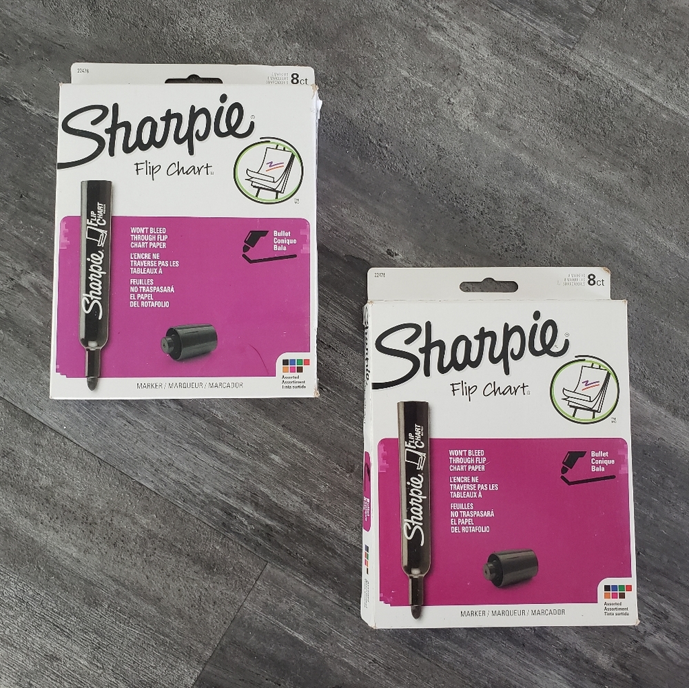 Colorful Sharpie Flip Chart 8PK Marker